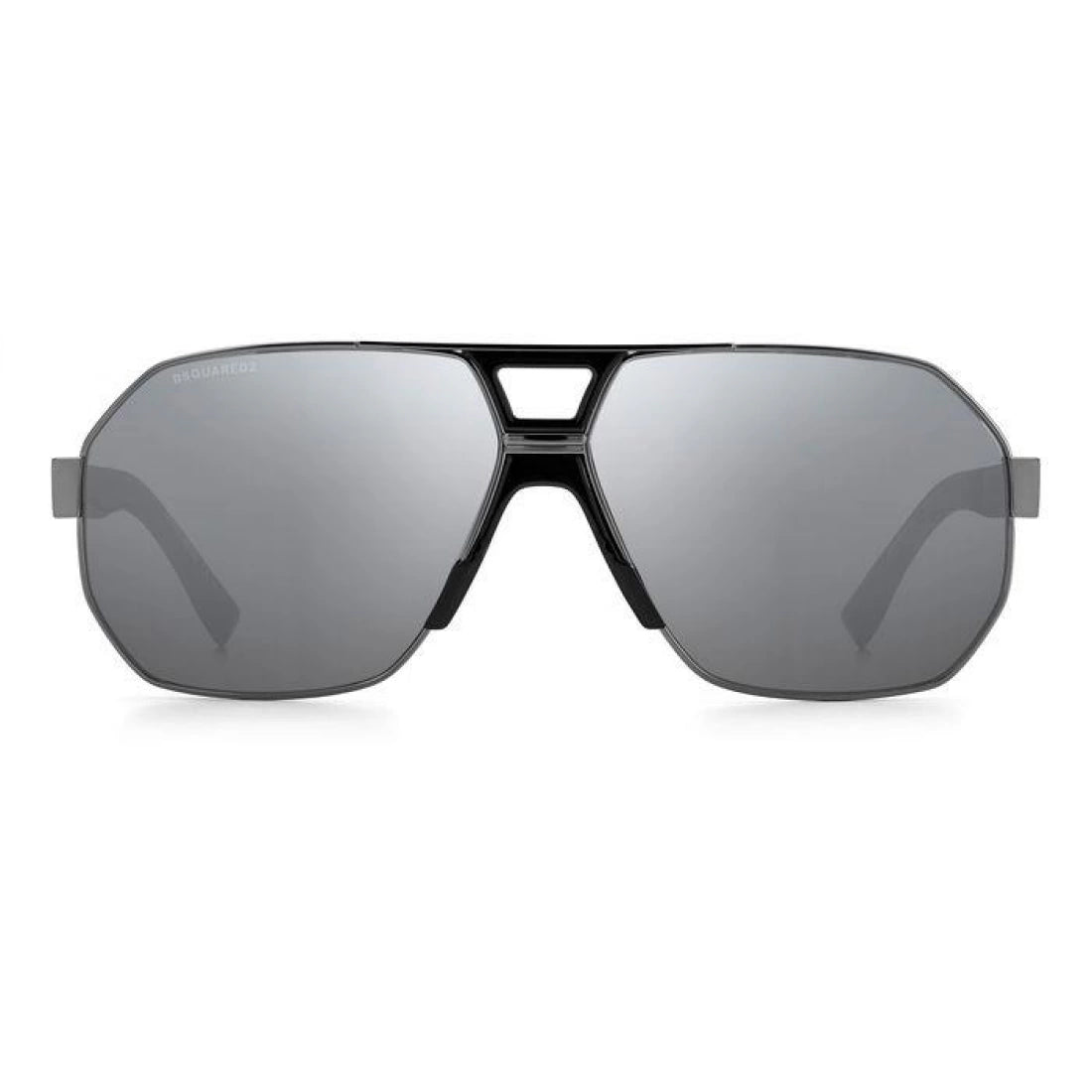 OCCHIALE DA SOLE UOMO DSQUARED2 D2 0028/S - V81 T4 NERO RUTENIO SCURO