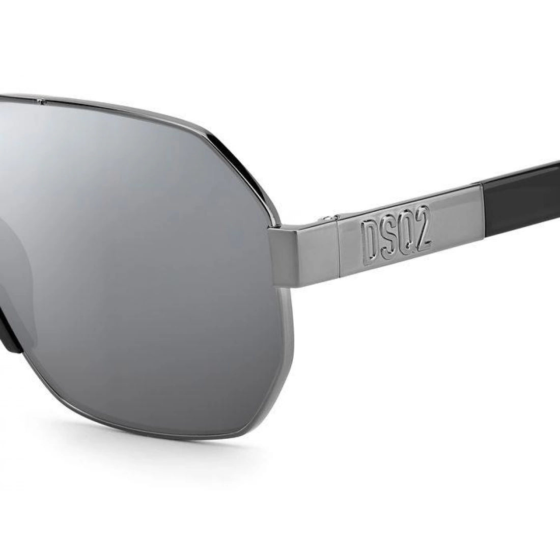 OCCHIALE DA SOLE UOMO DSQUARED2 D2 0028/S - V81 T4 NERO RUTENIO SCURO
