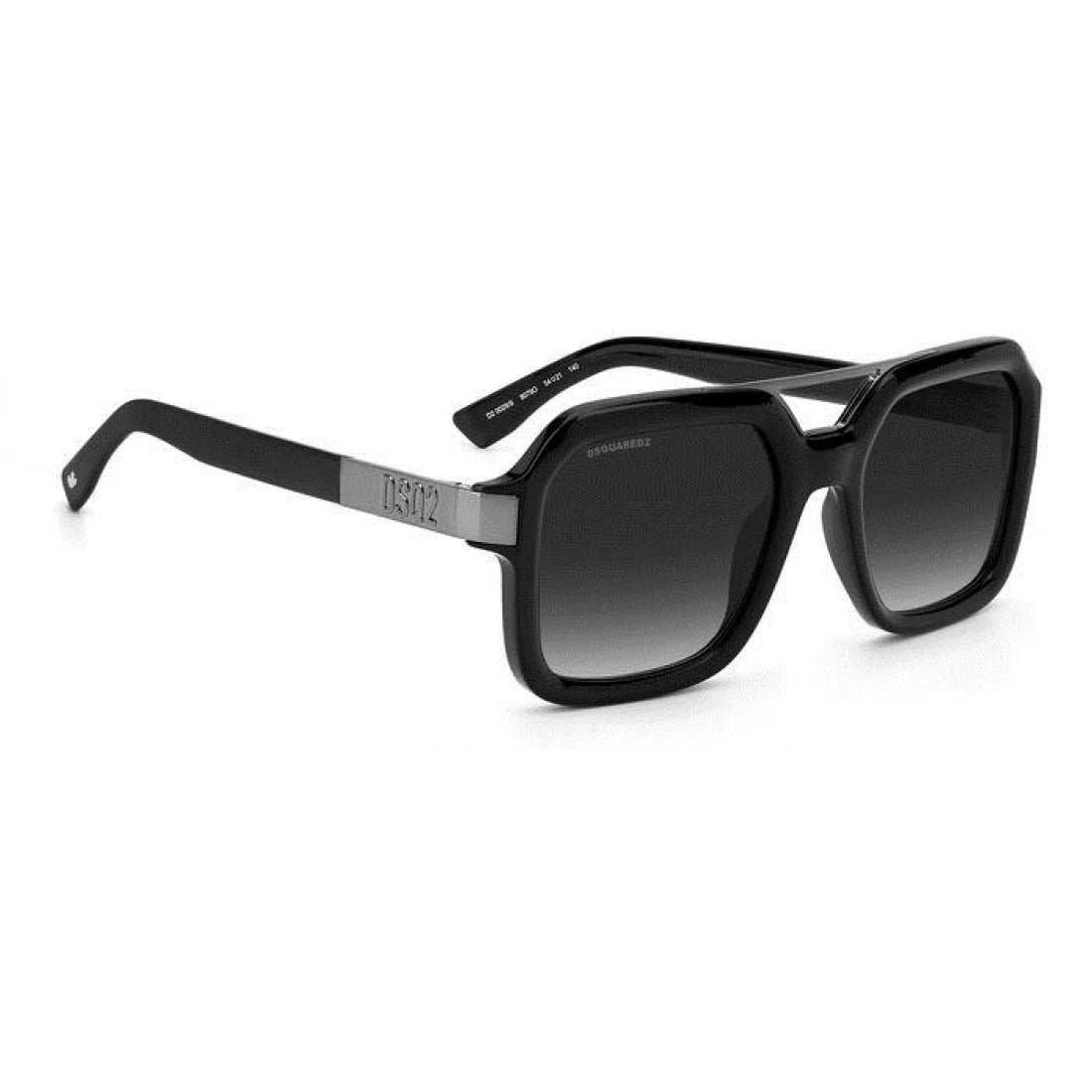 OCCHIALE DA SOLE UOMO DSQUARED2 D2 0029/S - 807 9O NERO