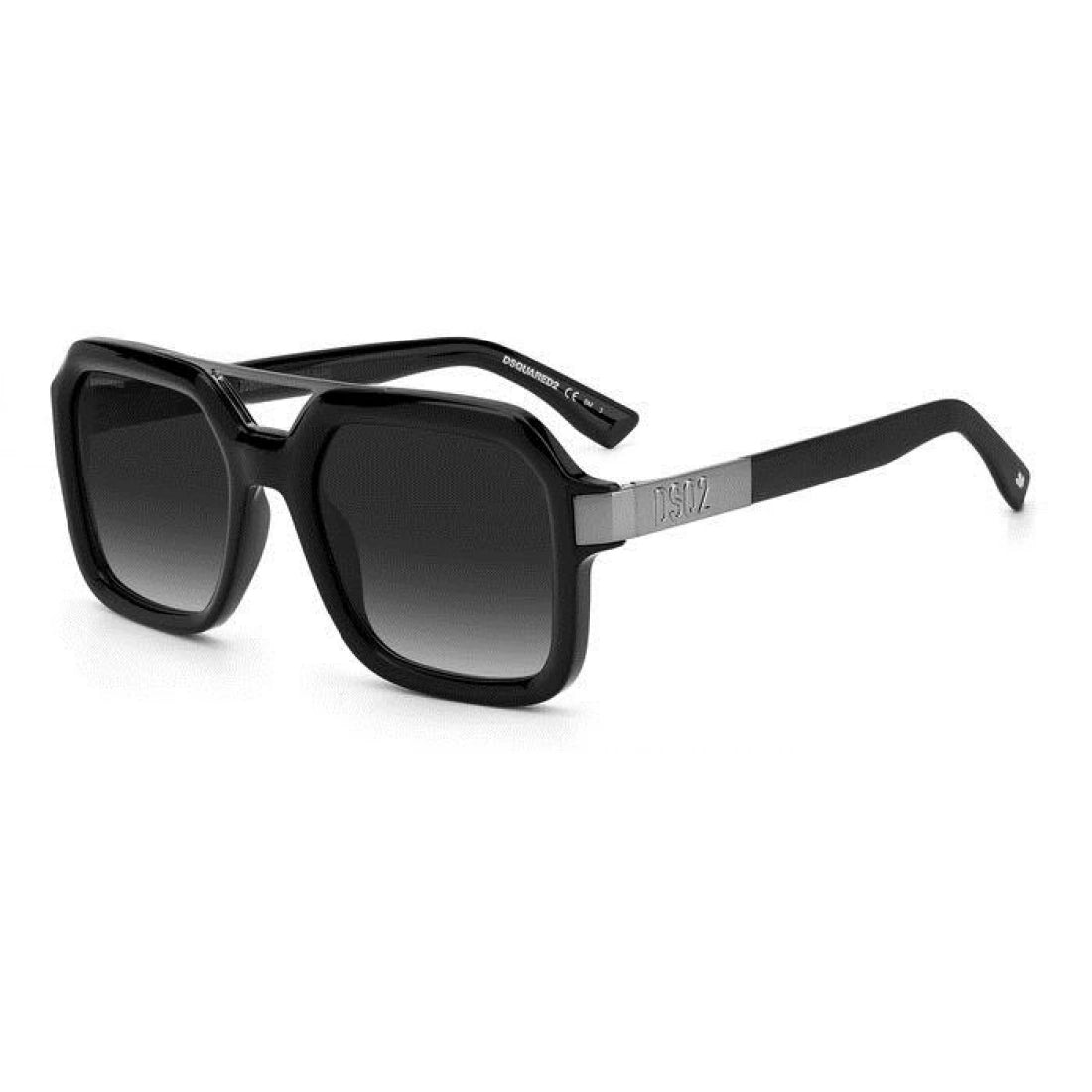 OCCHIALE DA SOLE UOMO DSQUARED2 D2 0029/S - 807 9O NERO