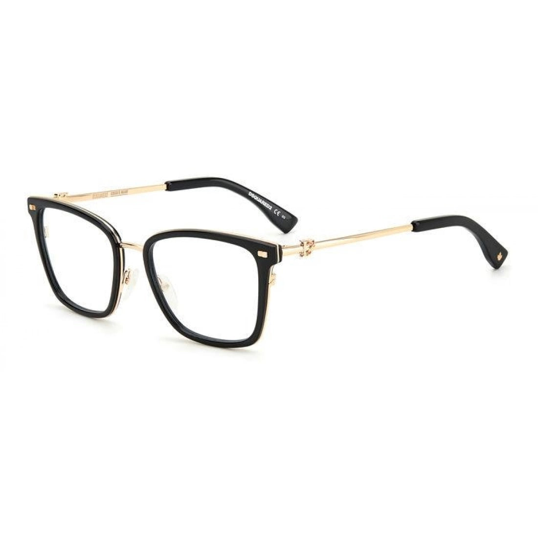 OCCHIALE DA VISTA DONNA DSQUARED2 D2 0038 - 2M2 ORO NERO