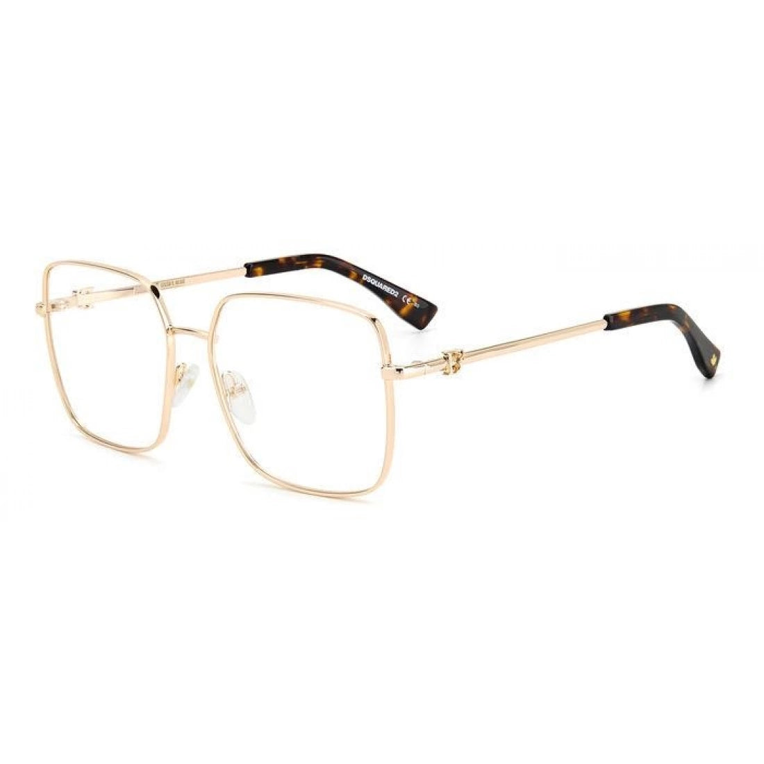 OCCHIALE DA VISTA DONNA DSQUARED2 D2 0040 - 06J L'AVANA D'ORO