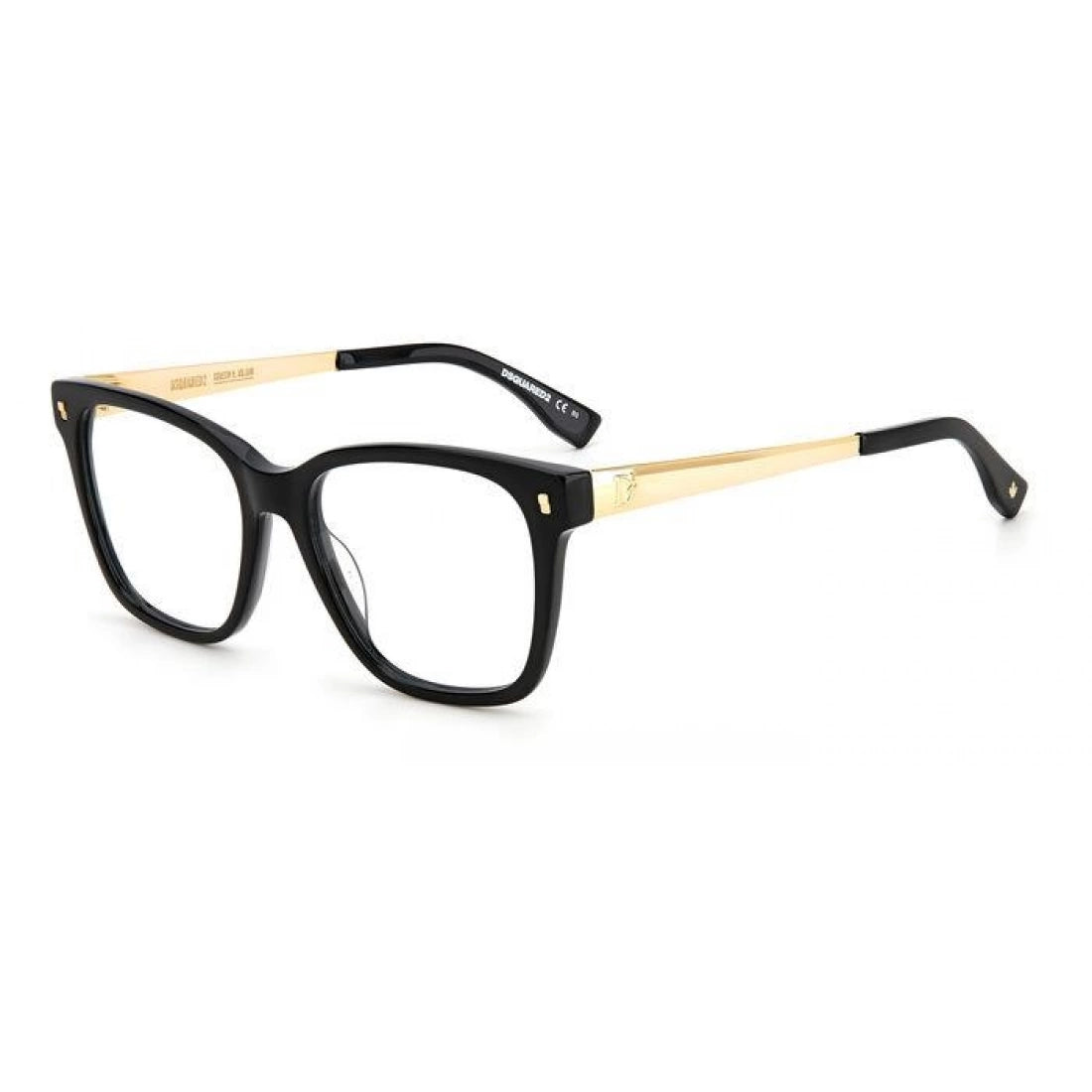 OCCHIALE DA VISTA DONNA DSQUARED2 D2 0041 - 2M2 BLACK GOLD