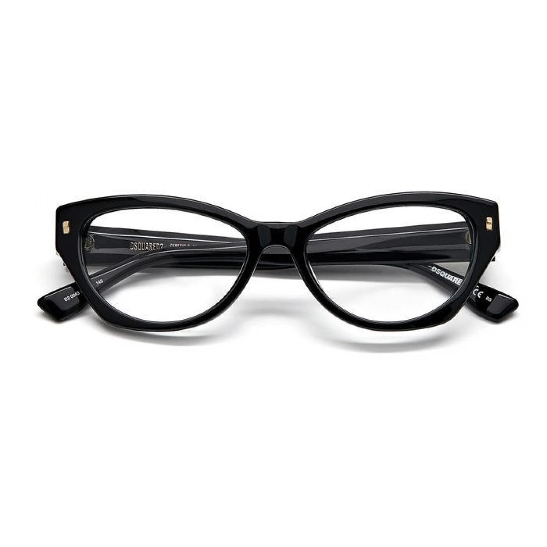 OCCHIALE DA VISTA DONNA DSQUARED2 D2 0043 - 2M2 ORO NERO