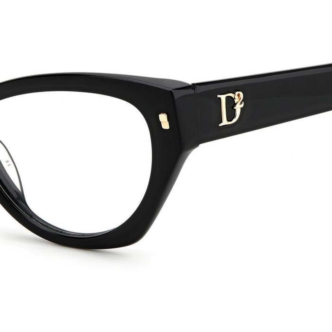 OCCHIALE DA VISTA DONNA DSQUARED2 D2 0043 - 2M2 ORO NERO