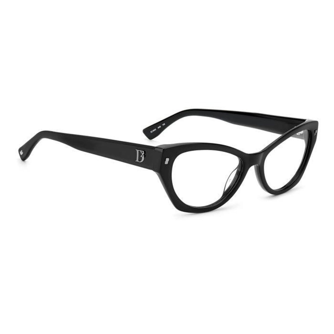 OCCHIALE DA VISTA DONNA DSQUARED2 D2 0043 - ANS RUTENIO NERO SCURO