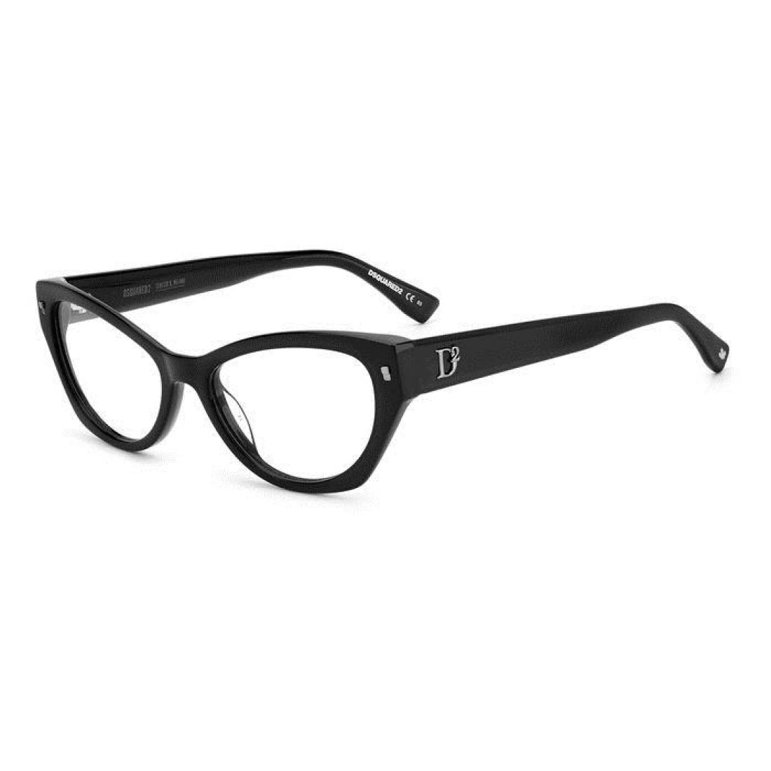OCCHIALE DA VISTA DONNA DSQUARED2 D2 0043 - ANS RUTENIO NERO SCURO