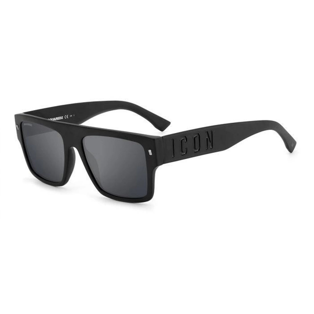 OCCHIALE DA SOLE UOMO DSQUARED2 ICON 0003/S - 003 T4 NERO OPACO