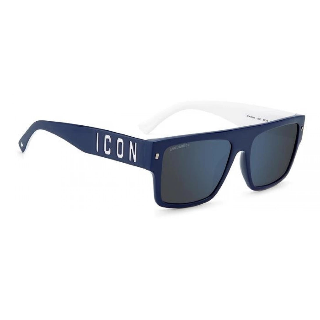 OCCHIALE DA SOLE UOMO DSQUARED2 ICON 0003/S - 0JU XT BLU BIANCO