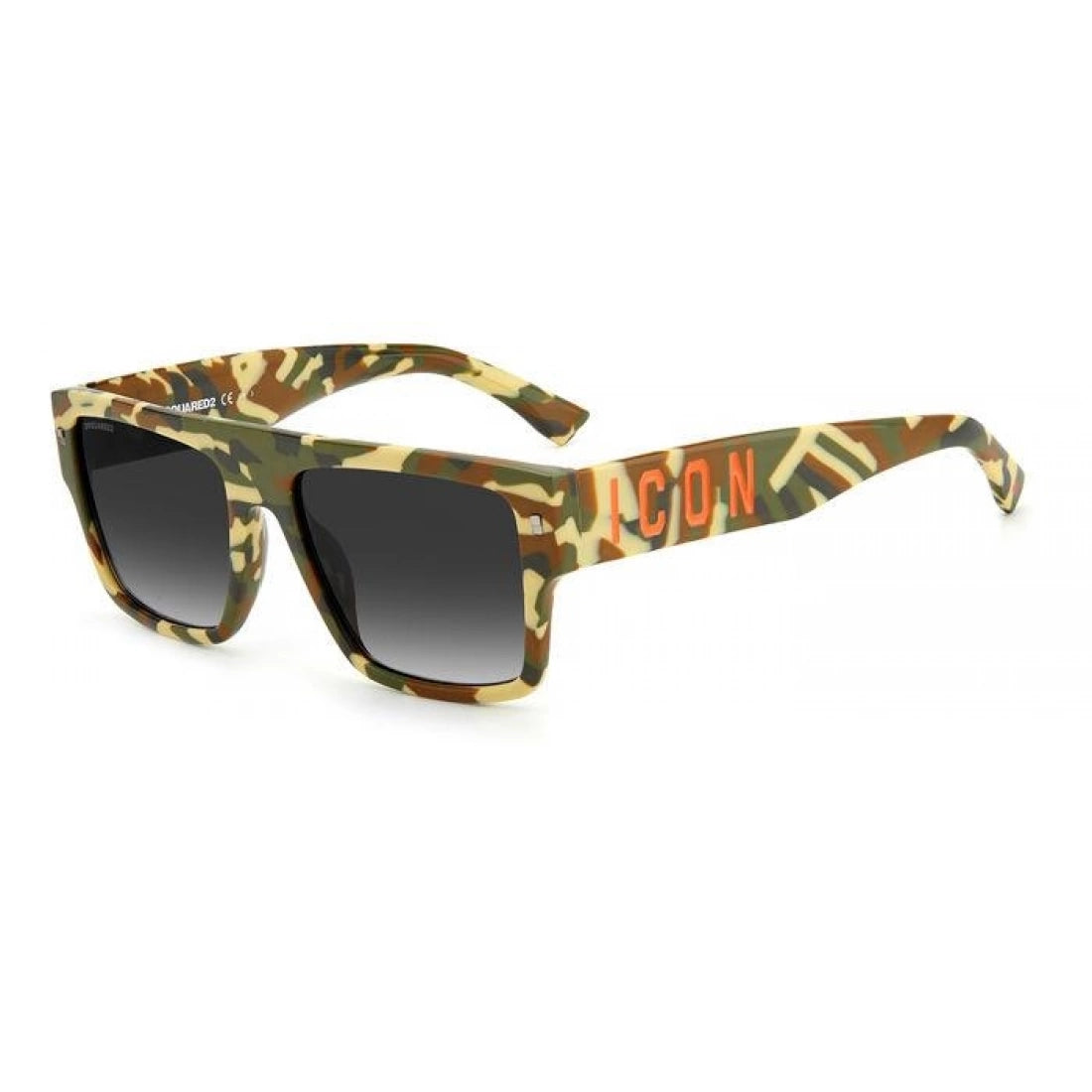 OCCHIALE DA SOLE UOMO DSQUARED2 ICON 0003/S - 6DB 9O MIMETICO