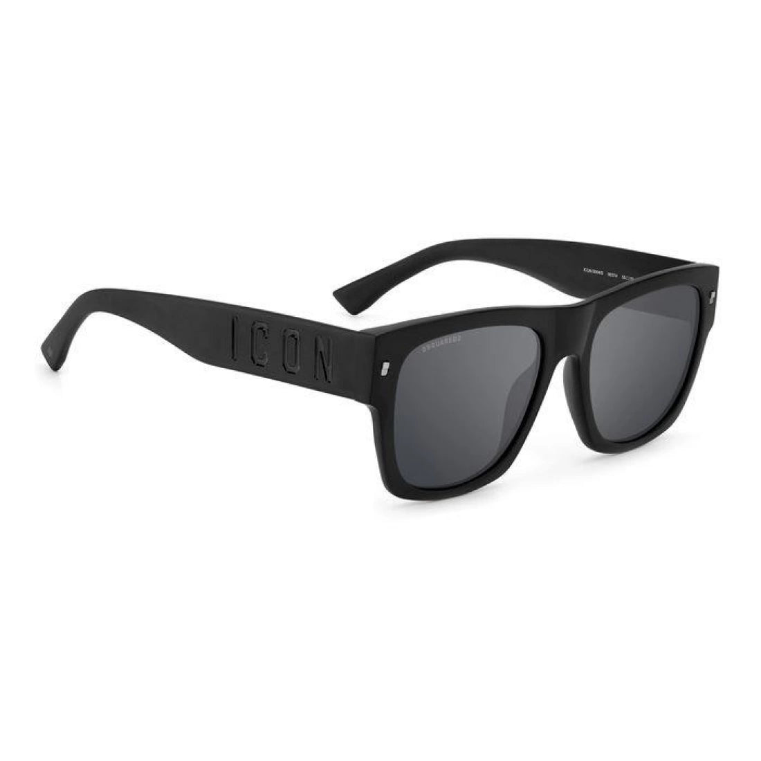 OCCHIALE DA SOLE UOMO DSQUARED2 ICON 0004/S - 003 T4 NERO OPACO