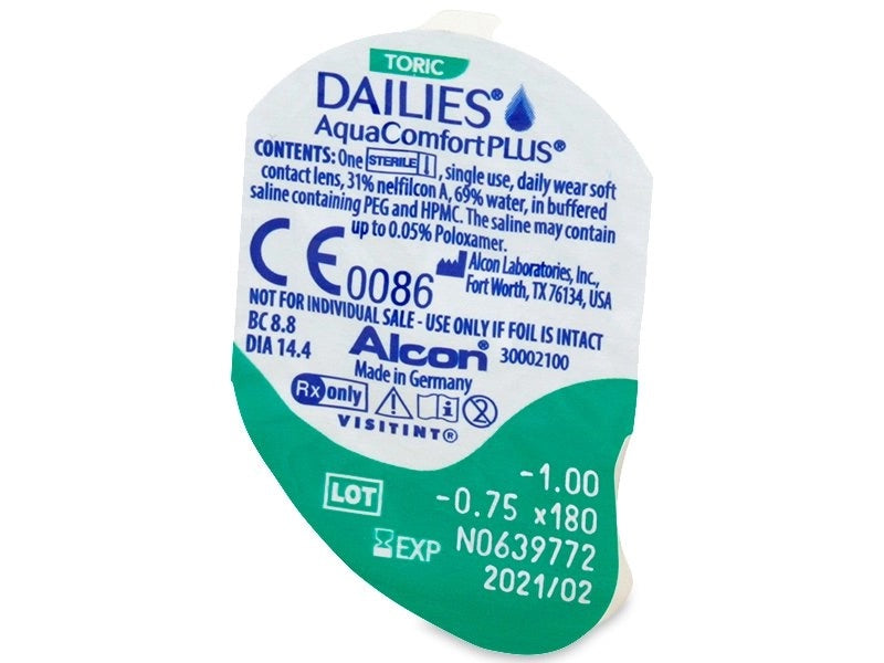Dailies AquaComfort Plus Toric (90 lenti)