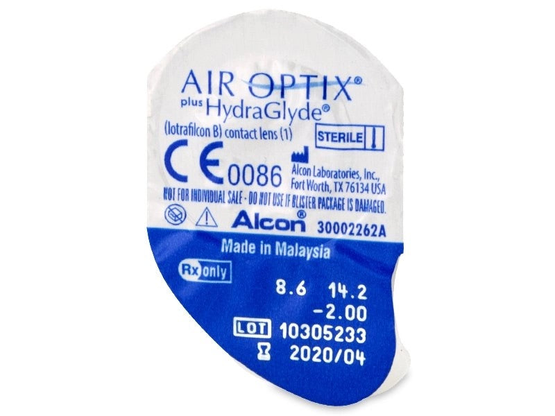 Air Optix plus HydraGlyde (6 lenti)