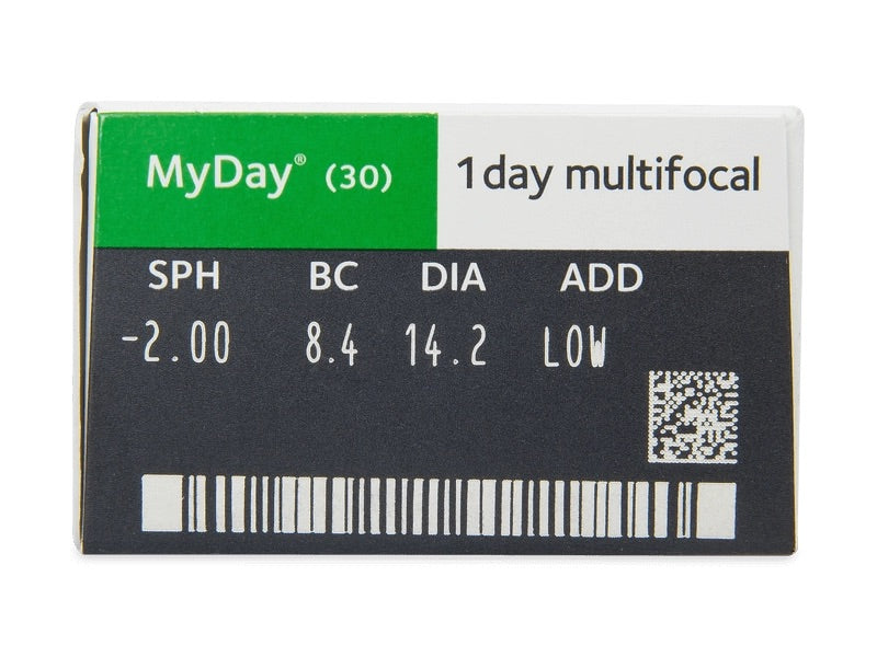 MyDay daily disposable multifocal (30 lenti)
