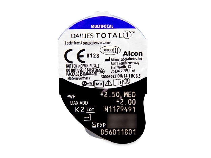 Dailies TOTAL1 Multifocal (30 lenses)