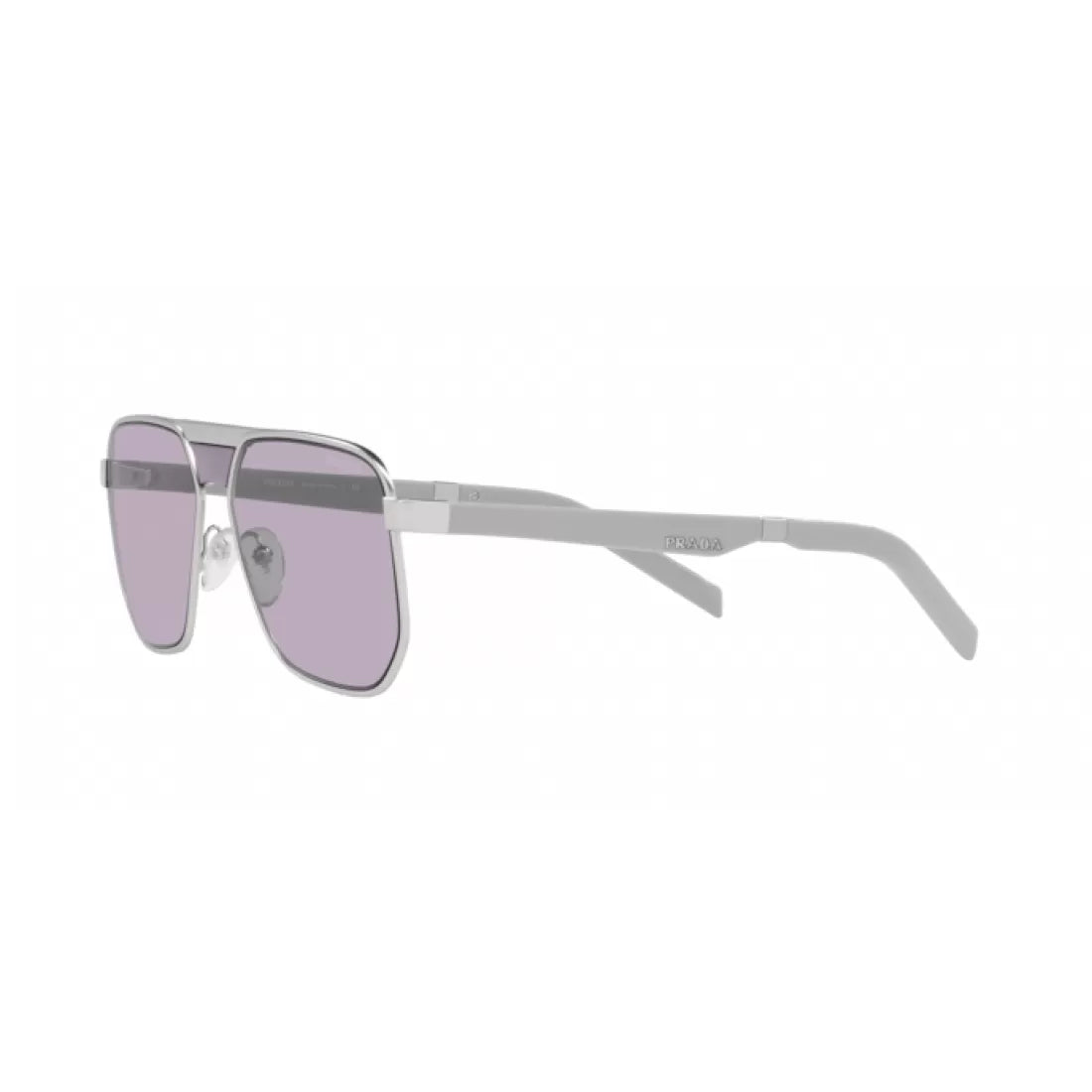 OCCHIALE DA SOLE UOMO PRADA PR 60WS - VAE09M ARGENTO OPACO