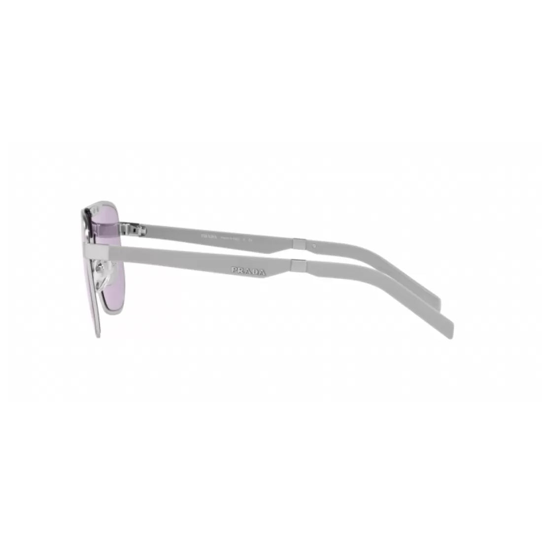 OCCHIALE DA SOLE UOMO PRADA PR 60WS - VAE09M ARGENTO OPACO