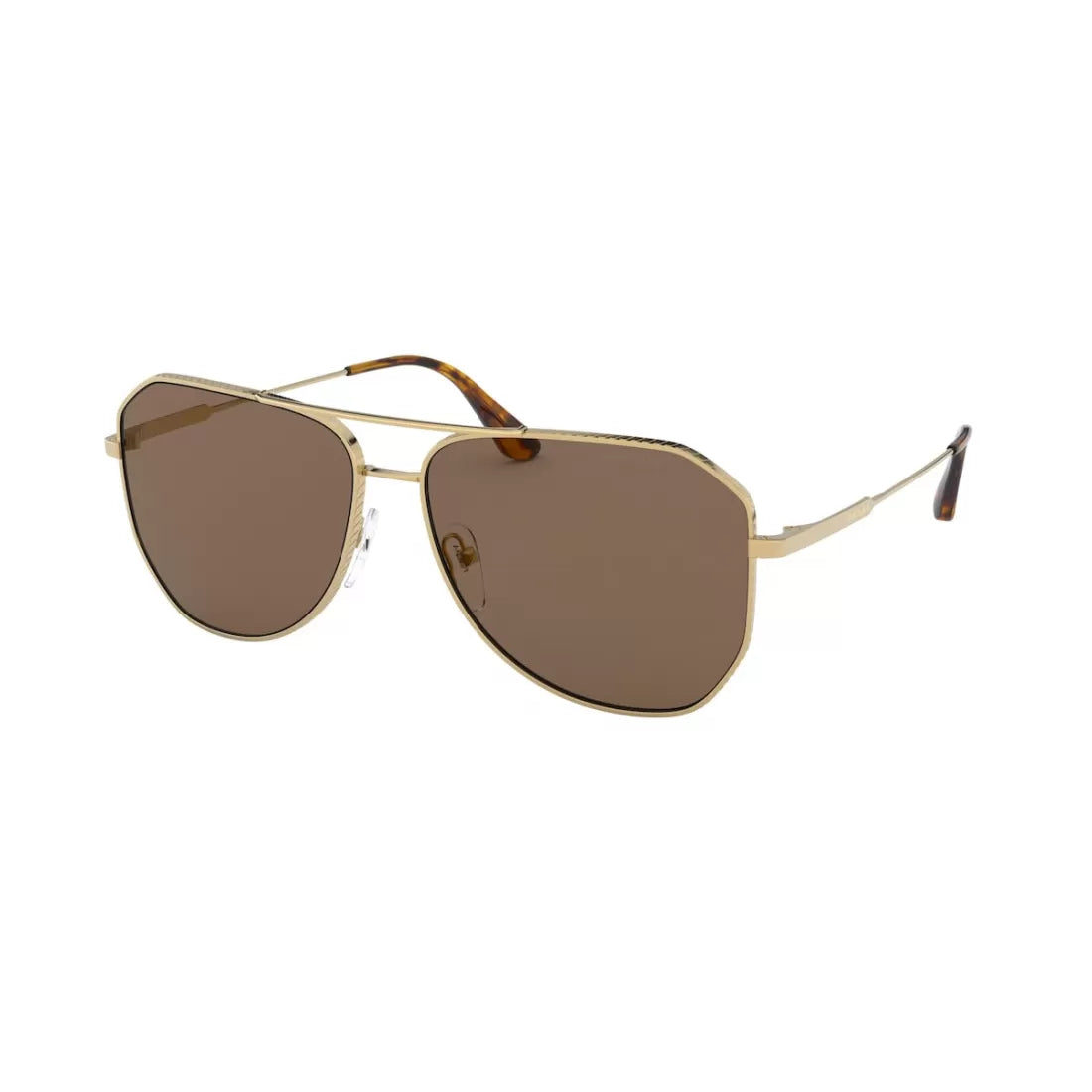 OCCHIALE DA SOLE UOMO PRADA PR 63XS - 5AK05D ORO CALIBRO 58