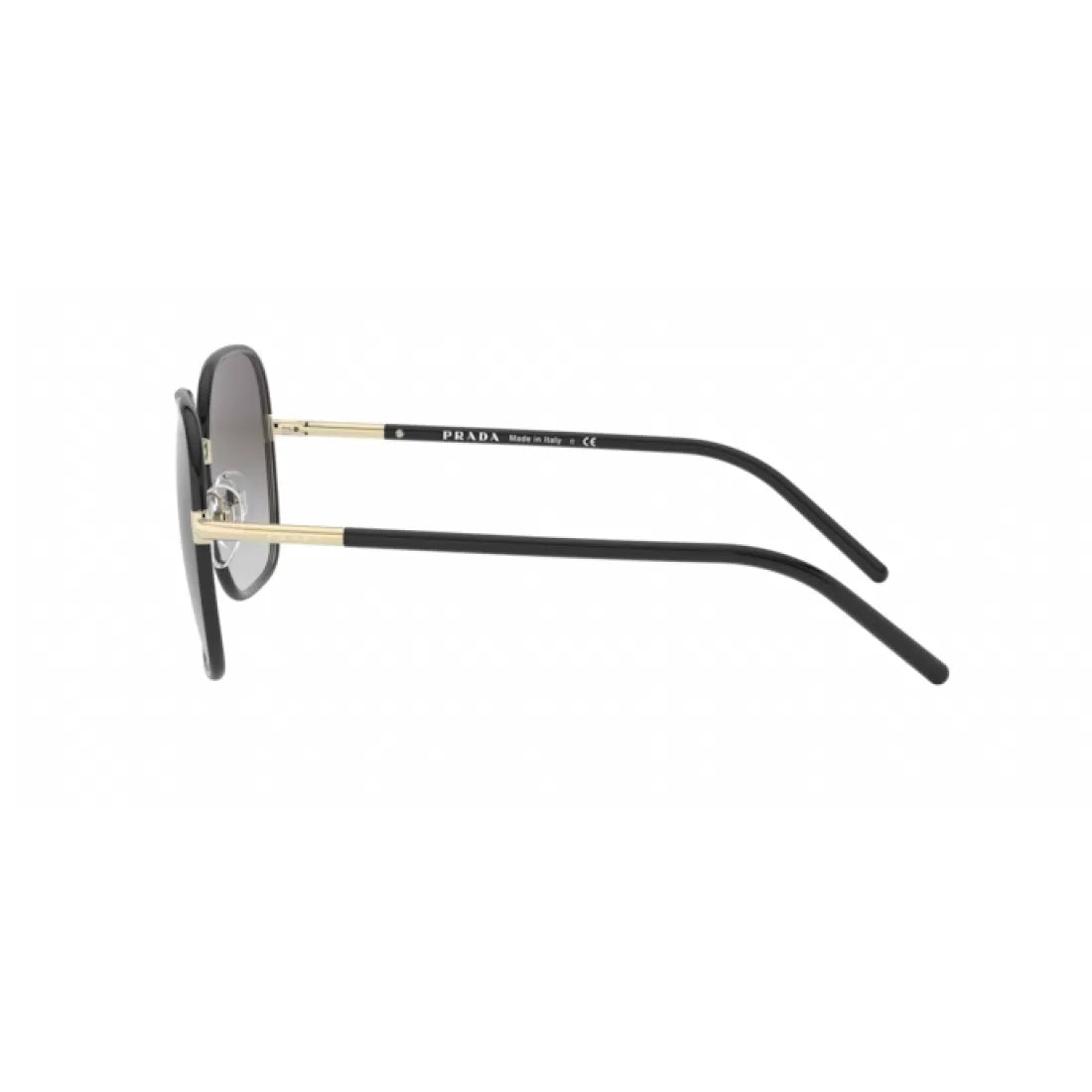 OCCHIALE DA SOLE DONNA PRADA PR 67XS - AAV0A7 ORO CHIARO / NERO CALIBRO 58