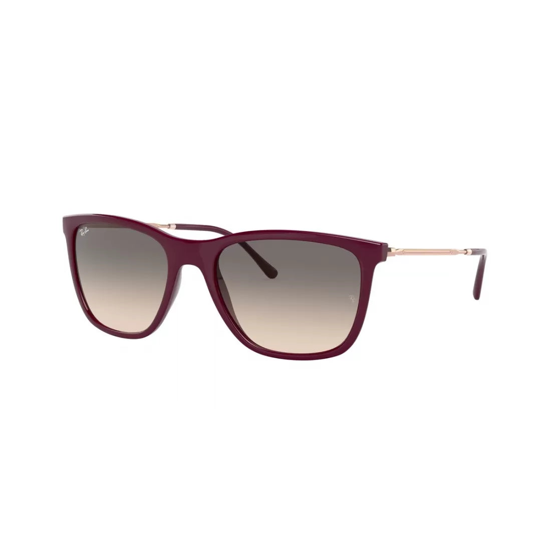 OCCHIALE DA SOLE UNISEX RAY-BAN RB 4344 - 653432 CILIEGIA ROSSA