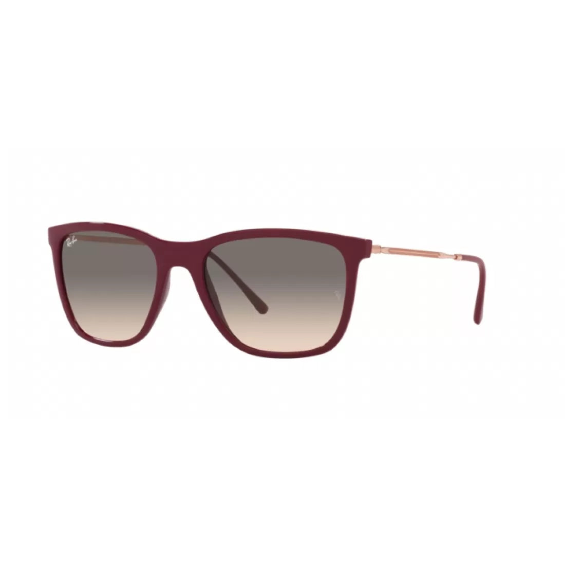 OCCHIALE DA SOLE UNISEX RAY-BAN RB 4344 - 653432 CILIEGIA ROSSA