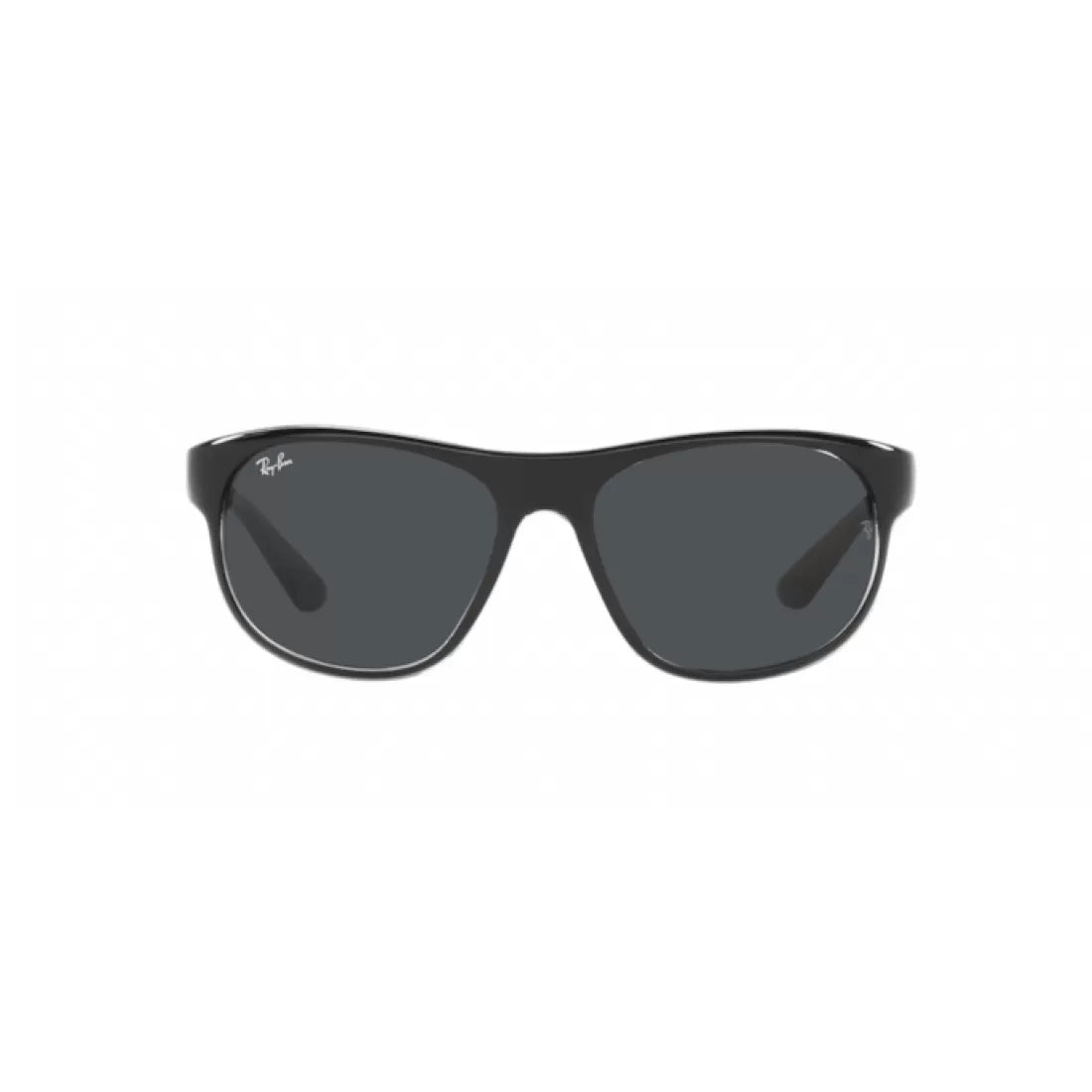 OCCHIALE DA SOLE UNISEX RAY-BAN RB 4351 - 603987 NERO SU TRASPARENTE