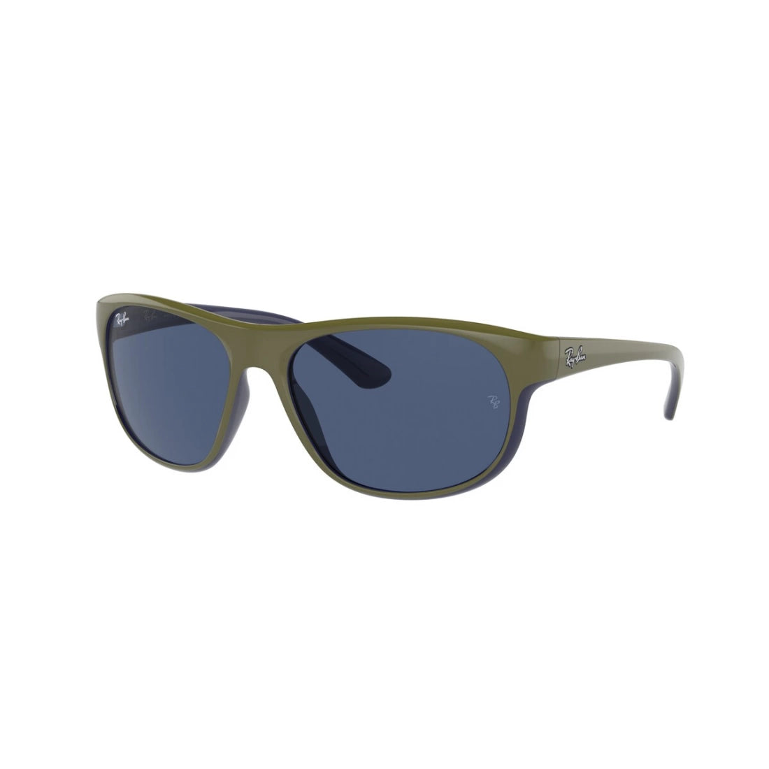 OCCHIALE DA SOLE UNISEX RAY-BAN RB 4351 - 657080 VERDE OPACO SU BLU