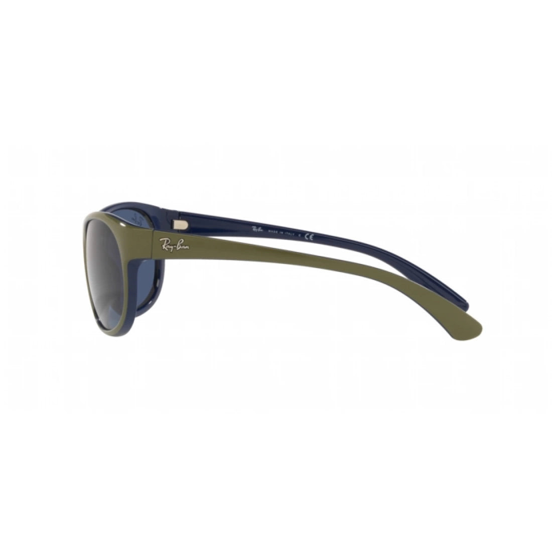 OCCHIALE DA SOLE UNISEX RAY-BAN RB 4351 - 657080 VERDE OPACO SU BLU