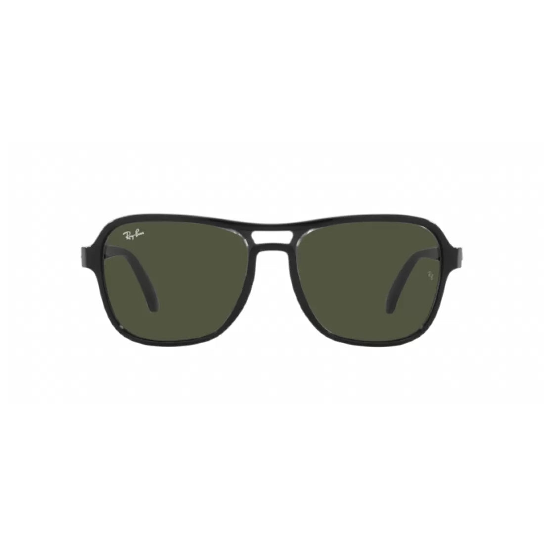 OCCHIALE DA SOLE UNISEX RAY-BAN RB 4356 STATE SIDE 654531 NERO TRASPARENTE NERO