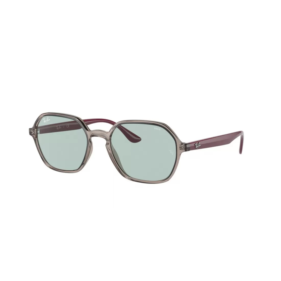 OCCHIALE DA SOLE UNISEX RAY-BAN RB 4361 - 6572Q5 GRIGIO TRASPARENTE