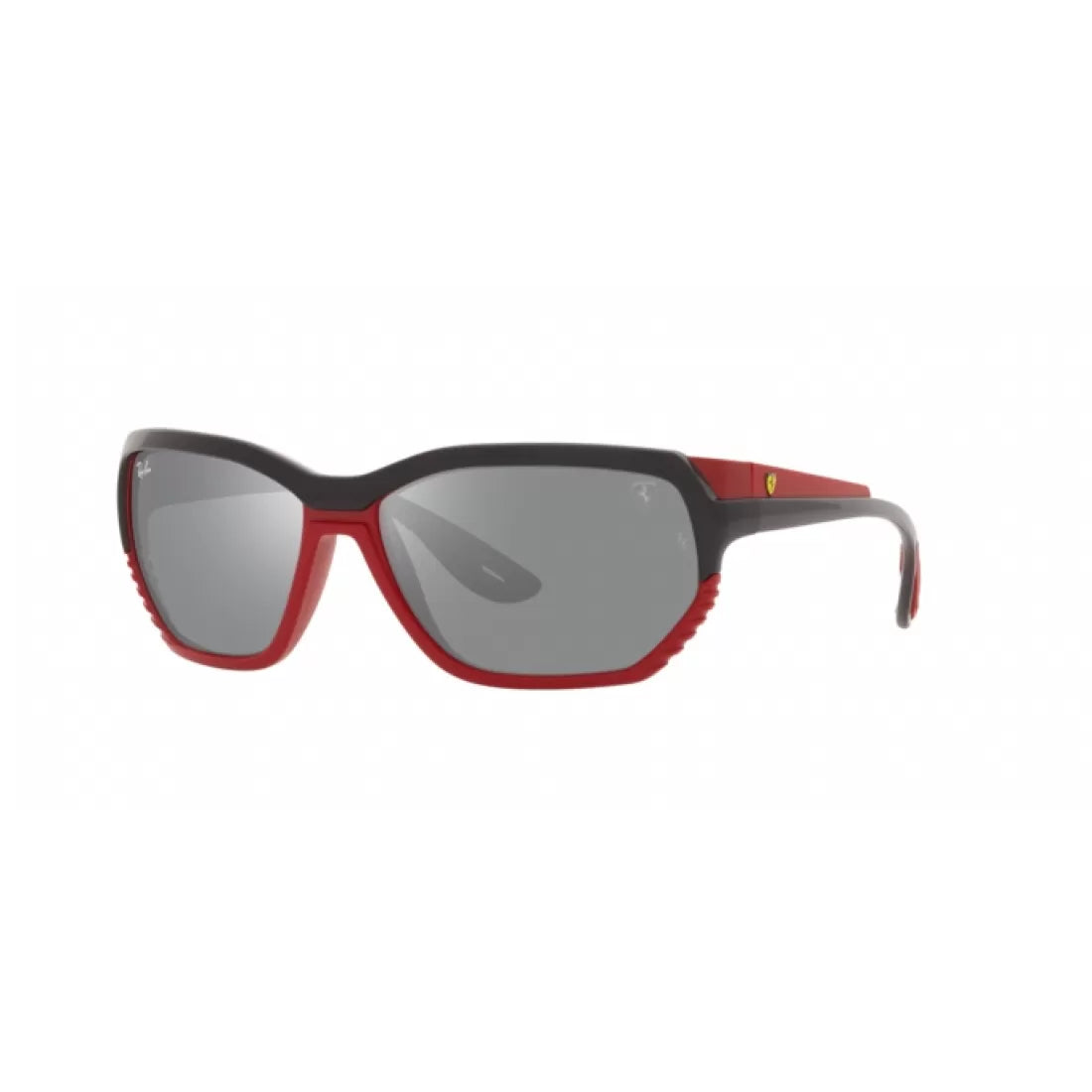 OCCHIALE DA SOLE UNISEX RAY-BAN RB 4366M - F6766G NERO SU ROSSO OPACO