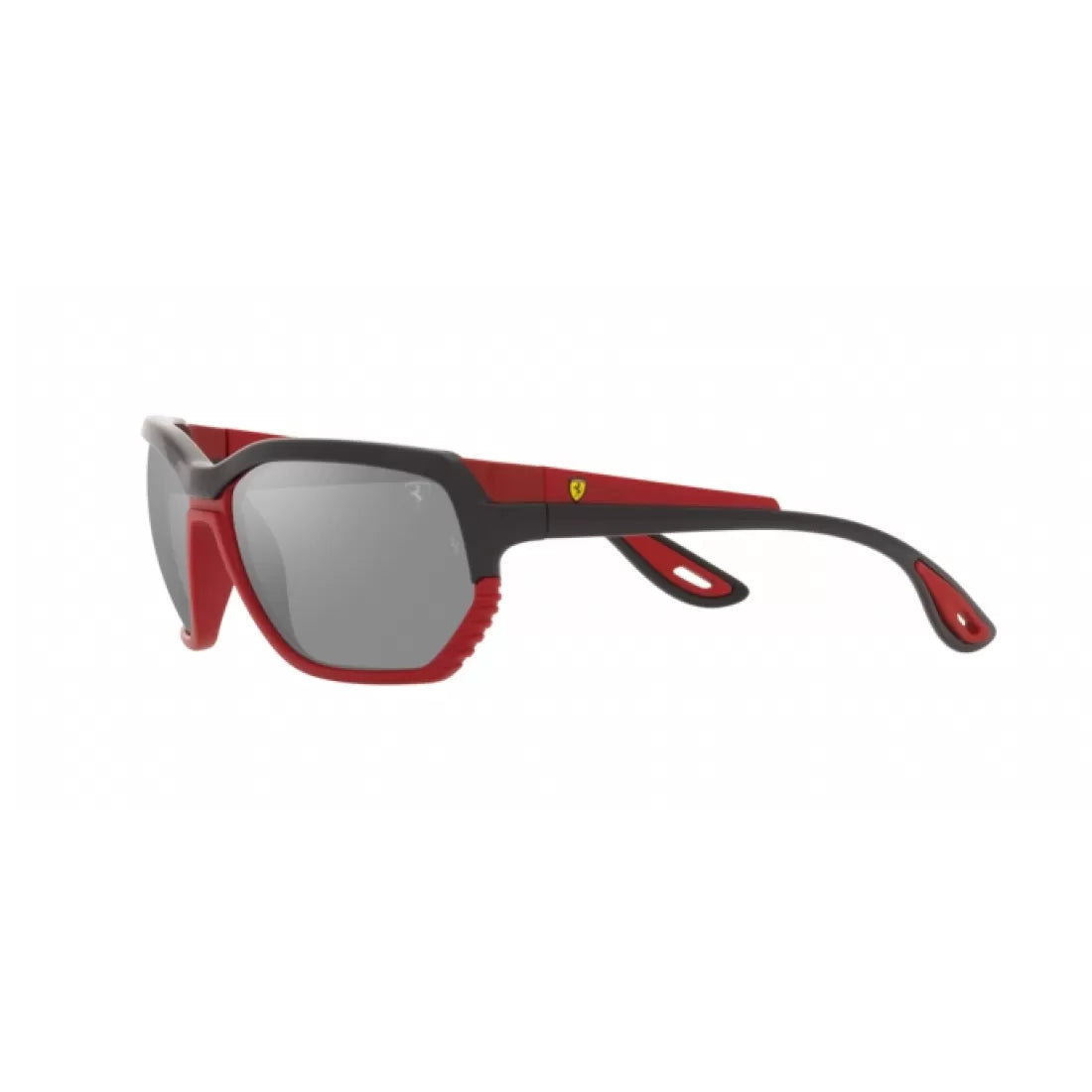 OCCHIALE DA SOLE UNISEX RAY-BAN RB 4366M - F6766G NERO SU ROSSO OPACO