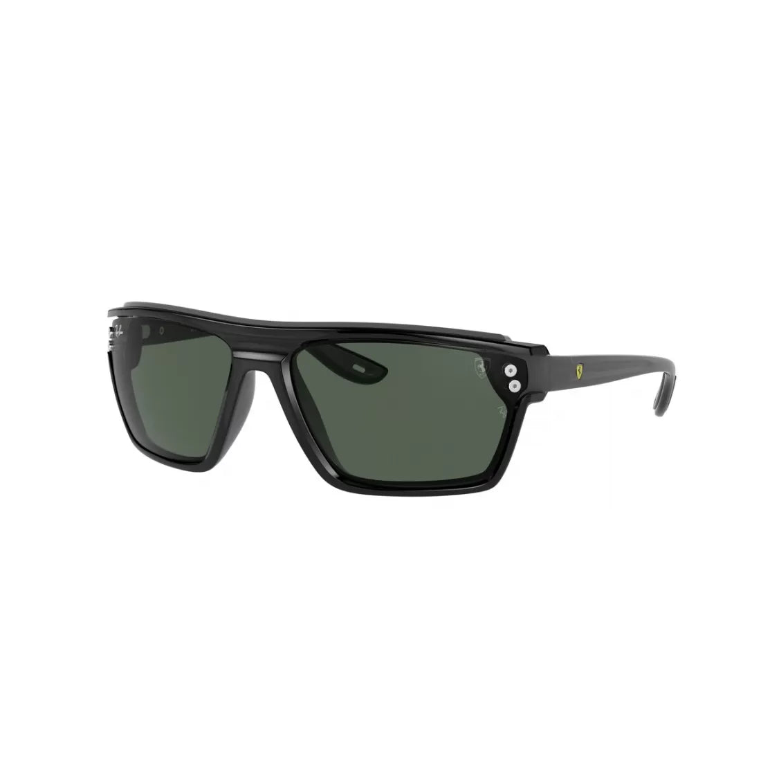 OCCHIALE DA SOLE UNISEX RAY-BAN RB 4370M - F67471 NERO SU GOMMA GRIGIA