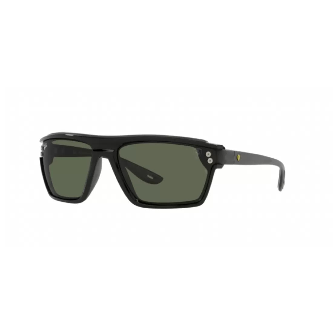 OCCHIALE DA SOLE UNISEX RAY-BAN RB 4370M - F67471 NERO SU GOMMA GRIGIA