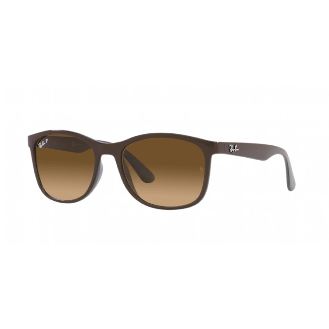 OCCHIALE DA SOLE UNISEX RAY-BAN RB 4374 - 6600M2 MARRONE SU GRIGIO