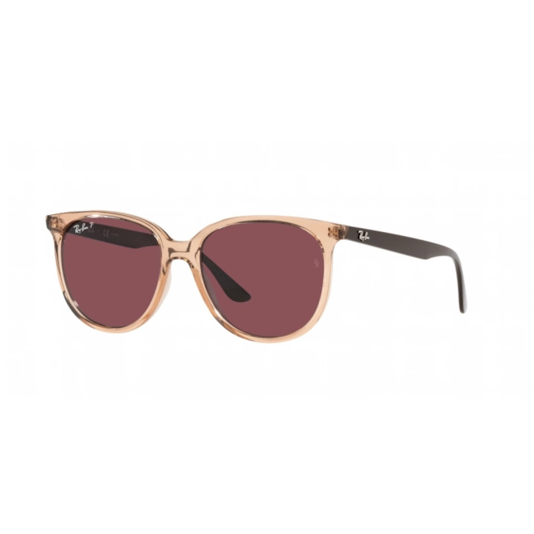 OCCHIALE DA SOLE DONNA RAY-BAN RB 4378 - 66025Q MARRONE TRASPARENTE