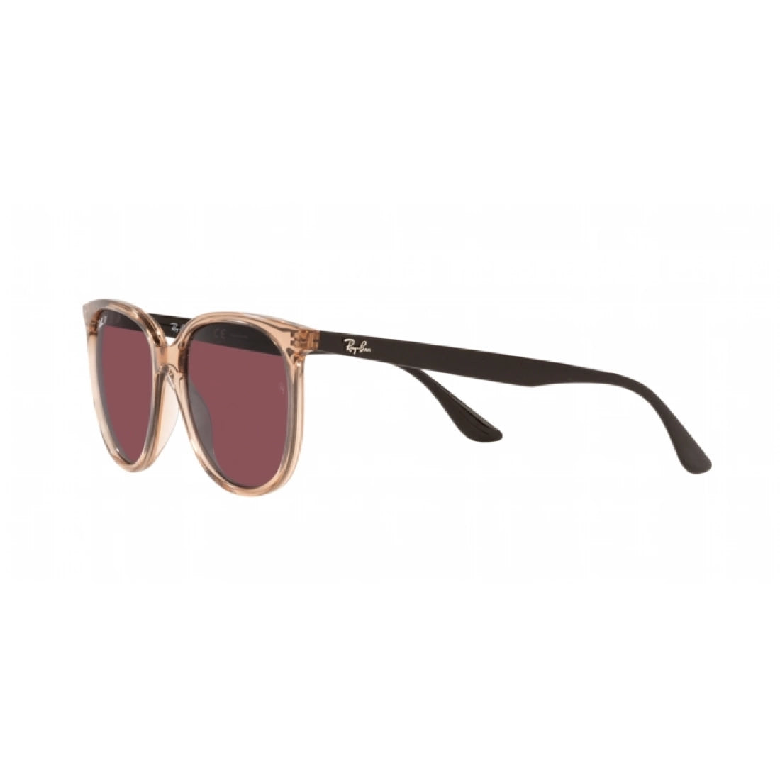 OCCHIALE DA SOLE DONNA RAY-BAN RB 4378 - 66025Q MARRONE TRASPARENTE