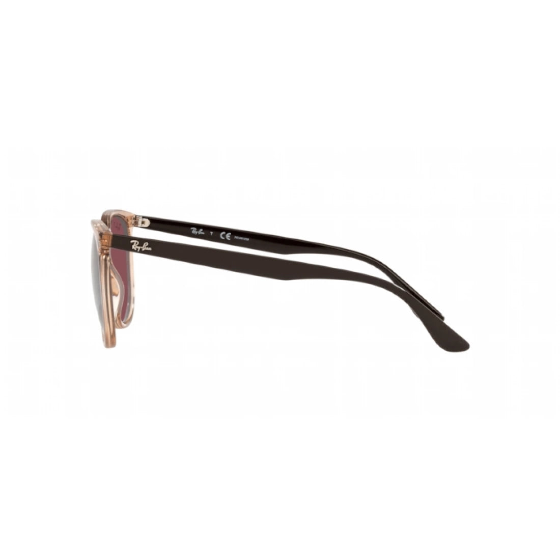 OCCHIALE DA SOLE DONNA RAY-BAN RB 4378 - 66025Q MARRONE TRASPARENTE
