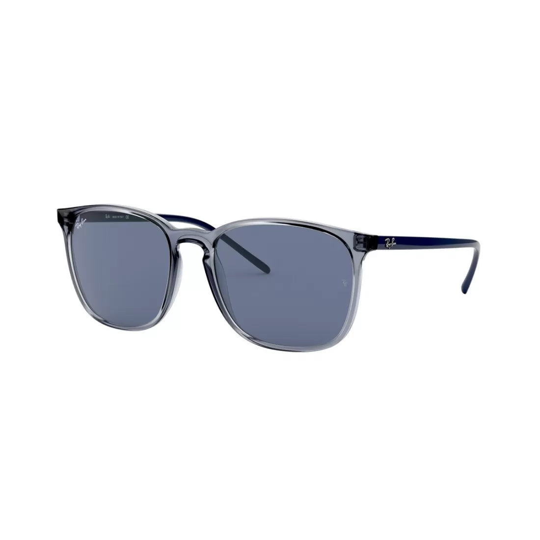 MEN'S SUNGLASSES RAY-BAN RB 4387 - 639980 TRANSPARENT BLUE
