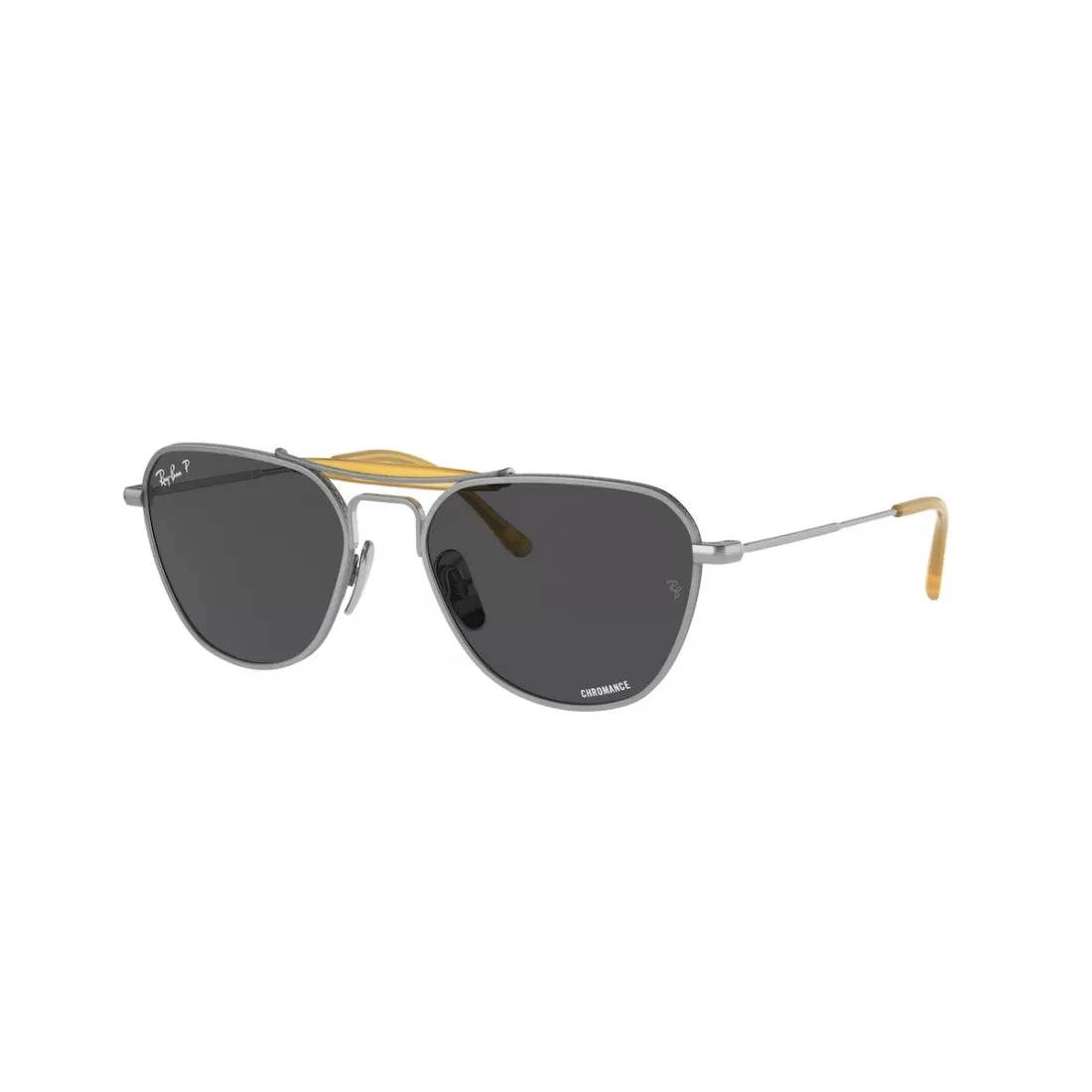 OCCHIALE DA SOLE UNISEX Ray-Ban RB 8064 - 9206K8 Argento Spazzolato