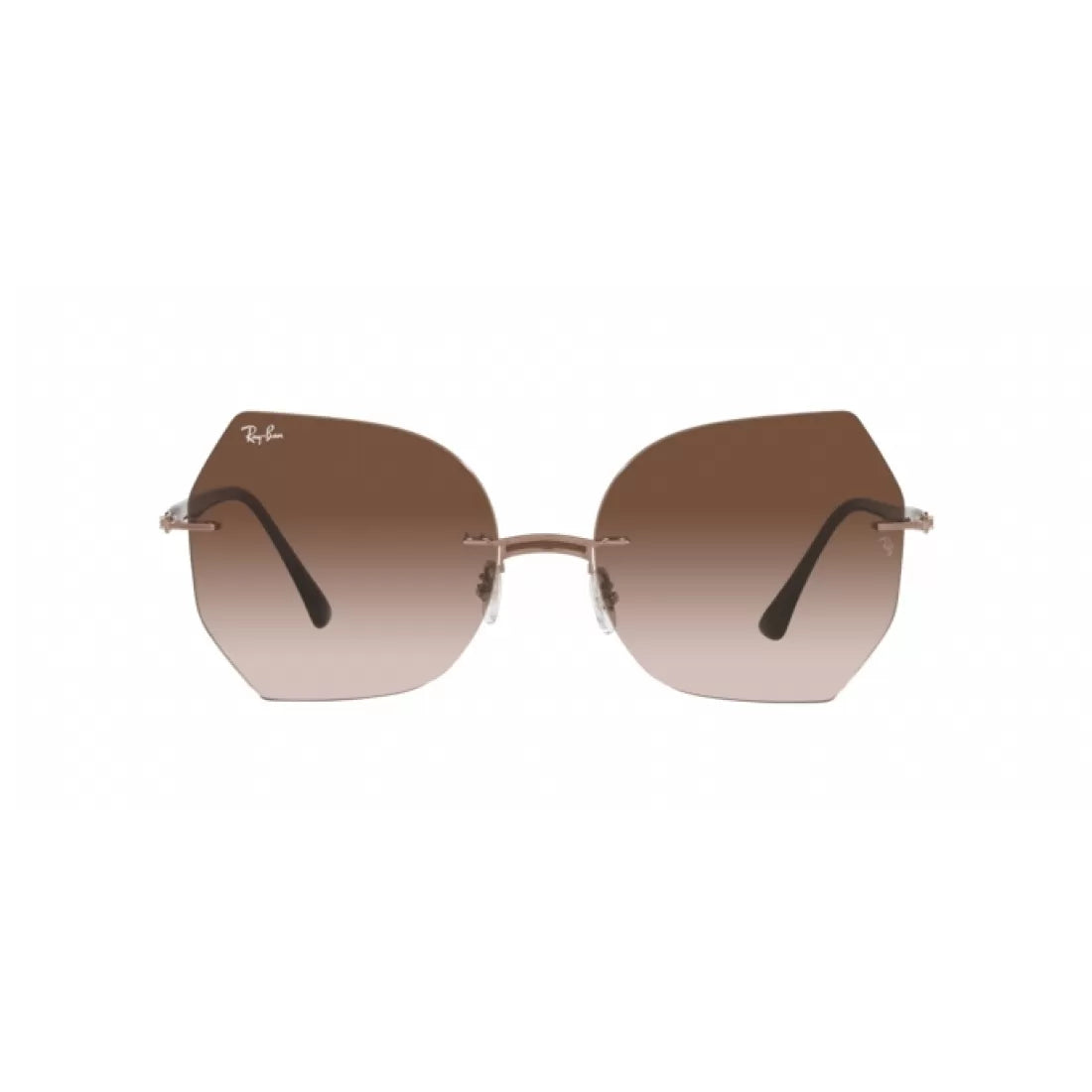 OCCHIALE DA SOLE DONNA RAY-BAN RB 8065 - 155/13 MARRONE SU MARRONE CHIARO