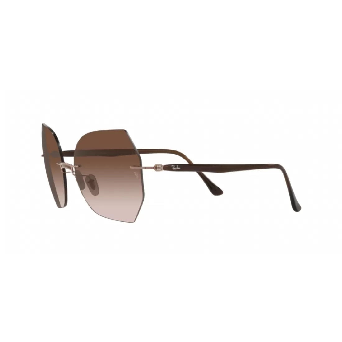 OCCHIALE DA SOLE DONNA RAY-BAN RB 8065 - 155/13 MARRONE SU MARRONE CHIARO