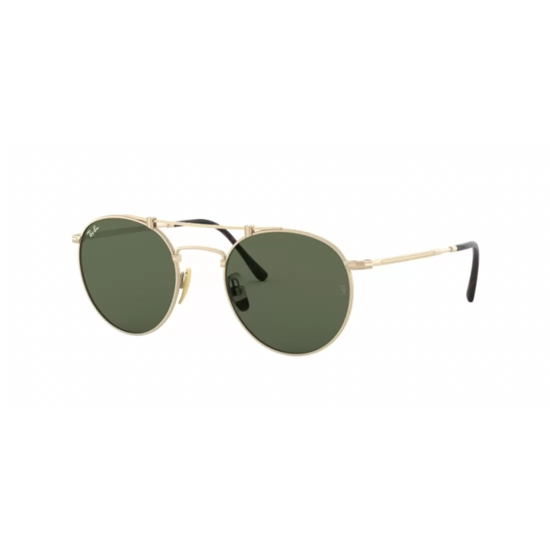 OCCHIALE DA SOLE UNISEX RAY-BAN RB 8147 TITANIUM 913658 BRUSCHED DEMI GLOSS WHITE GOLD