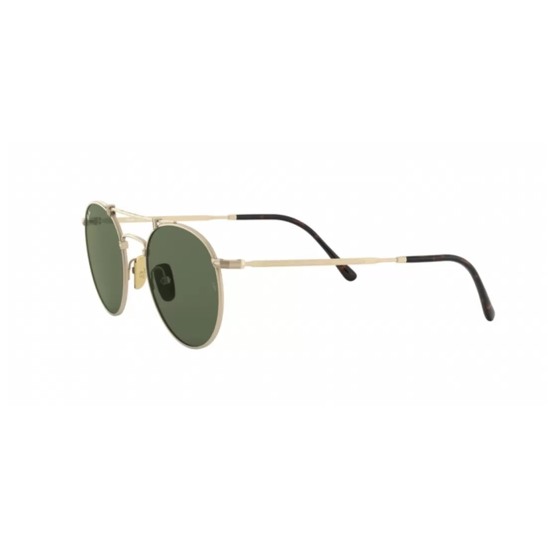 OCCHIALE DA SOLE UNISEX RAY-BAN RB 8147 TITANIUM 913658 BRUSCHED DEMI GLOSS WHITE GOLD