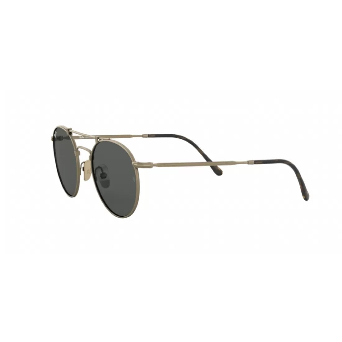 OCCHIALE DA SOLE UNISEX RAY-BAN RB 8147 TITANIUM 913757 DEMI GLOSS ANTIQUE GOLD