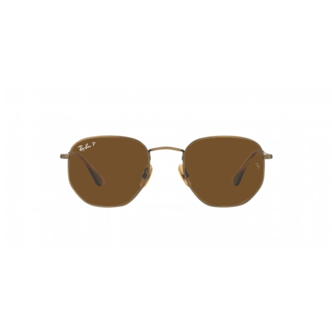 OCCHIALE DA SOLE UNISEX Ray-Ban RB 8148 Hexagonal 920757 Oro Antico SEMILUCIDO CALIBRO 51