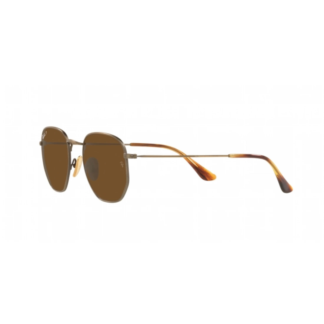 OCCHIALE DA SOLE UNISEX Ray-Ban RB 8148 Hexagonal 920757 Oro Antico SEMILUCIDO CALIBRO 51