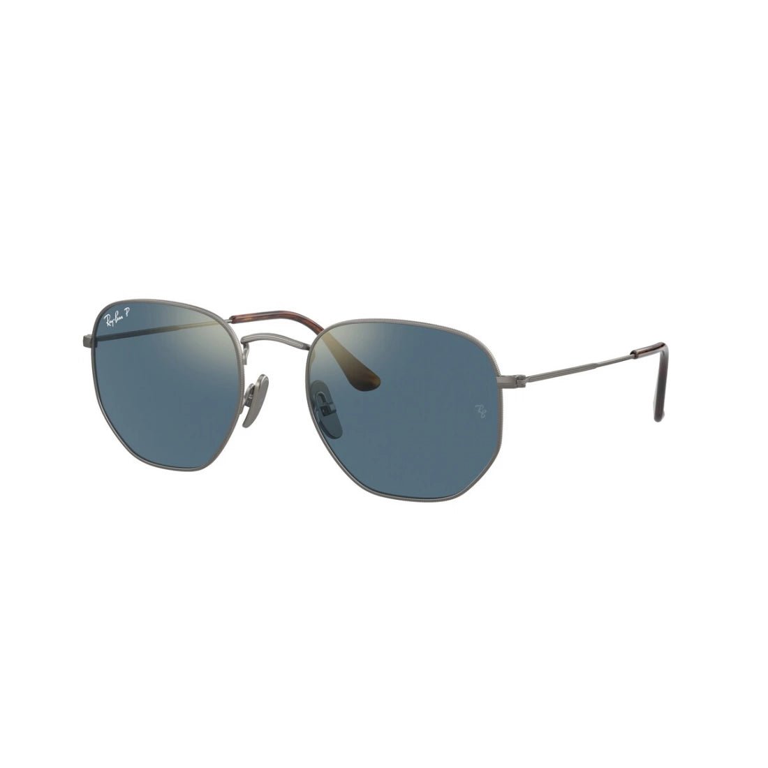 OCCHIALE DA SOLE UNISEX RAY-BAN RB 8148 HEXAGONAL 9208T0 CANNA DI FUCILE SEMILUCIDO CALIBRO 51