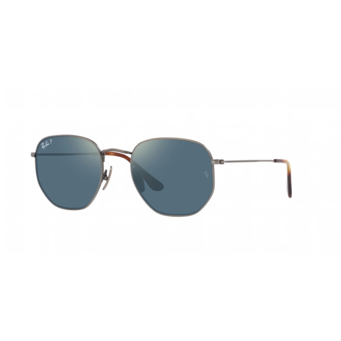 OCCHIALE DA SOLE UNISEX RAY-BAN RB 8148 HEXAGONAL 9208T0 CANNA DI FUCILE SEMILUCIDO CALIBRO 51