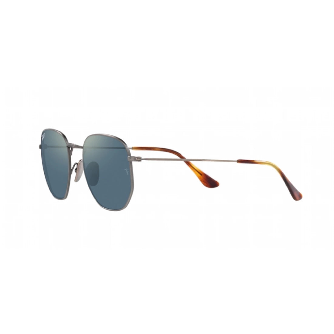 OCCHIALE DA SOLE UNISEX RAY-BAN RB 8148 HEXAGONAL 9208T0 CANNA DI FUCILE SEMILUCIDO CALIBRO 51